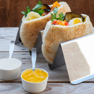 20 Sabich Sandwiches